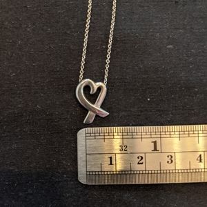 Tiffany's Paloma Picasso Loving Heart Necklace